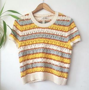Madewell Carrington Sweater Tee In 